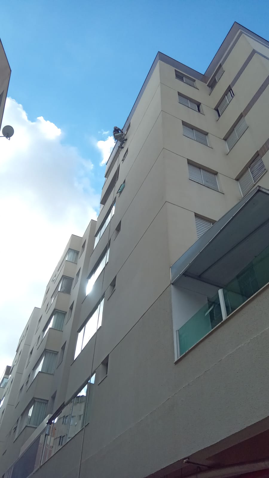 Pintura de fachada comercial