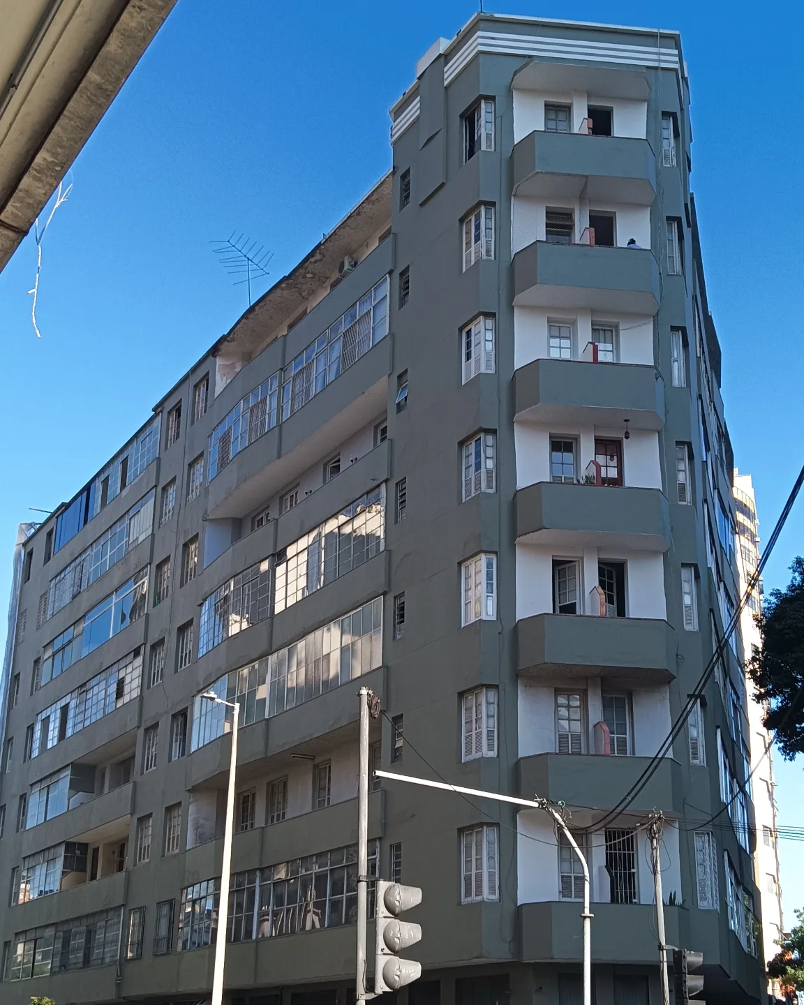 Restauração de fachada residencial