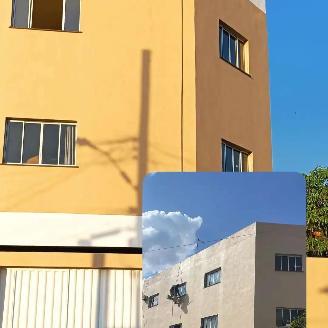 Pintura de fachada comercial